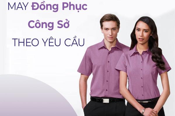 May đồng phục công sở theo yêu cầu